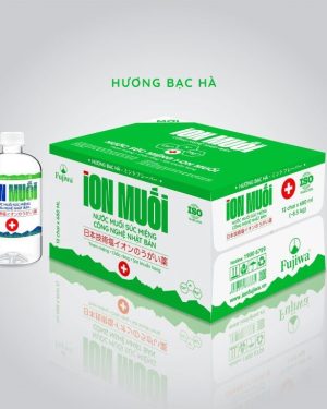 Nước súc miệng ion Muối Hương Mint Bạc Hà 680ml – Thùng 12 chai