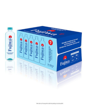 Nước uống ion kiềm Fujiwa 450ml – Thùng 24 chai
